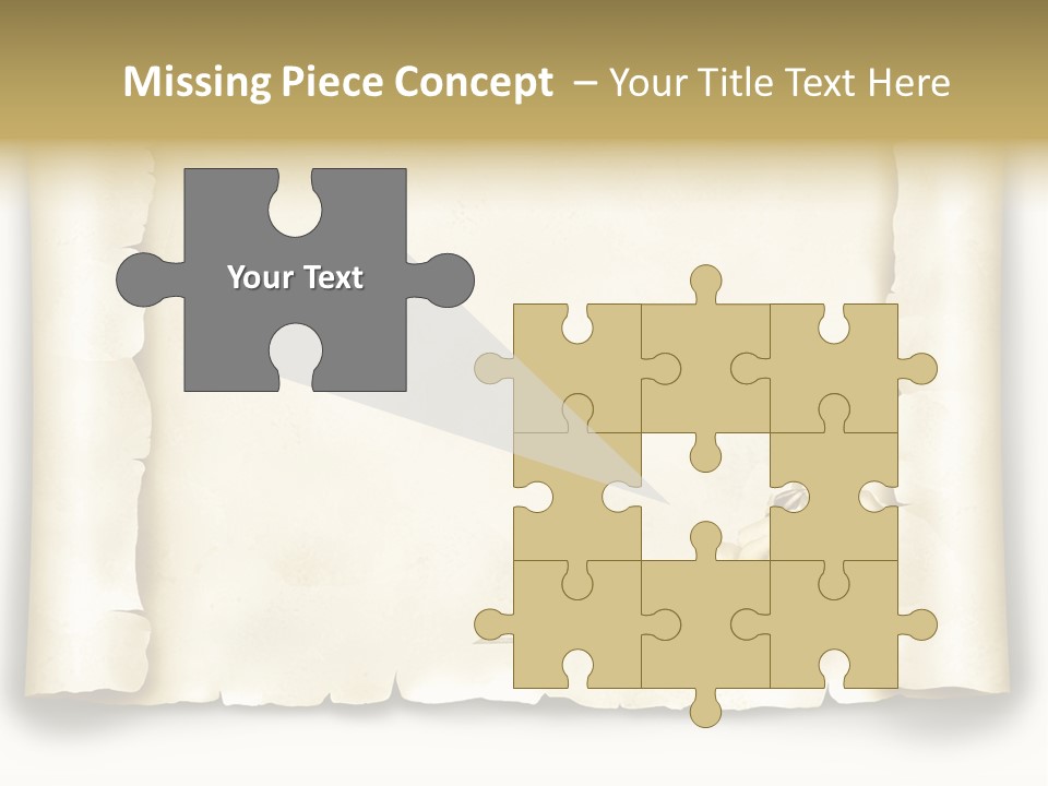 Antik Werbung Malen PowerPoint Template