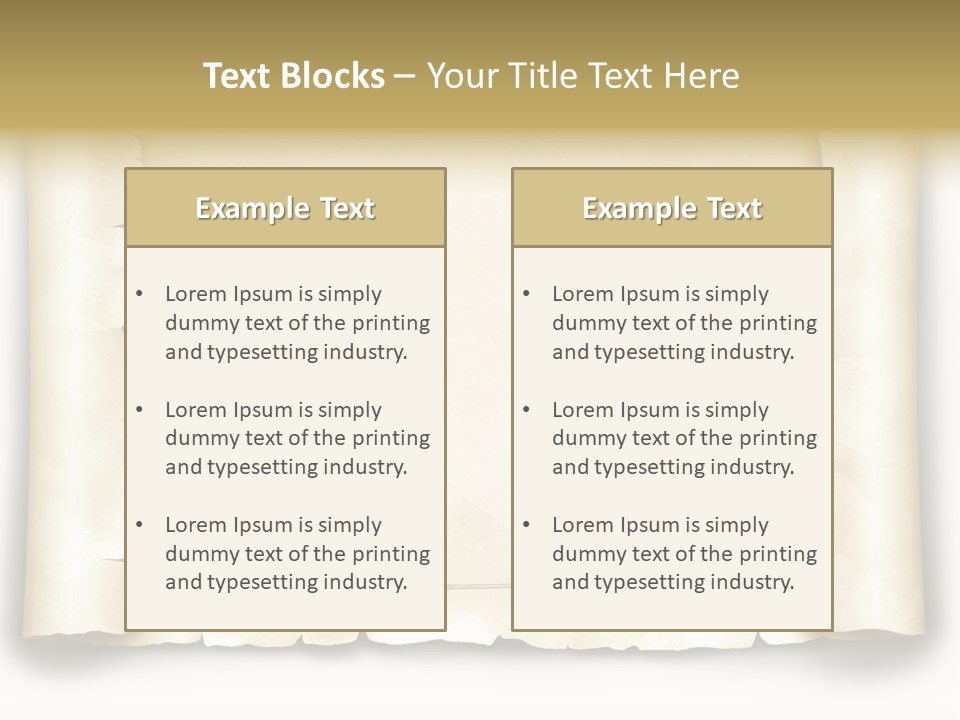 Antik Werbung Malen PowerPoint Template