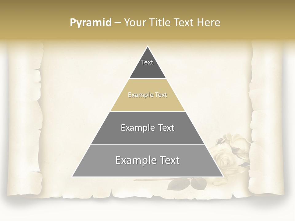 Antik Werbung Malen PowerPoint Template