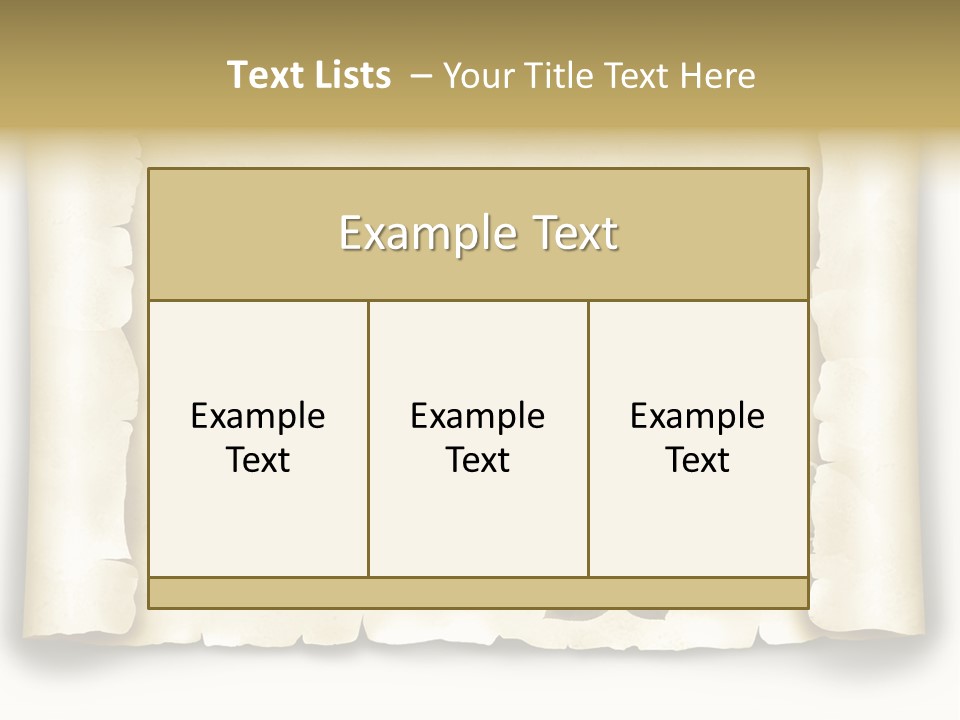 Antik Werbung Malen PowerPoint Template
