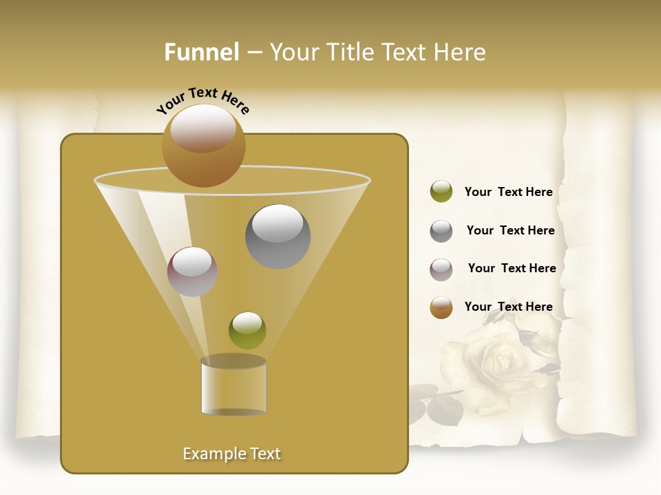 Antik Werbung Malen PowerPoint Template