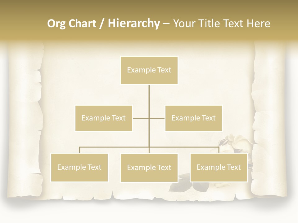 Antik Werbung Malen PowerPoint Template