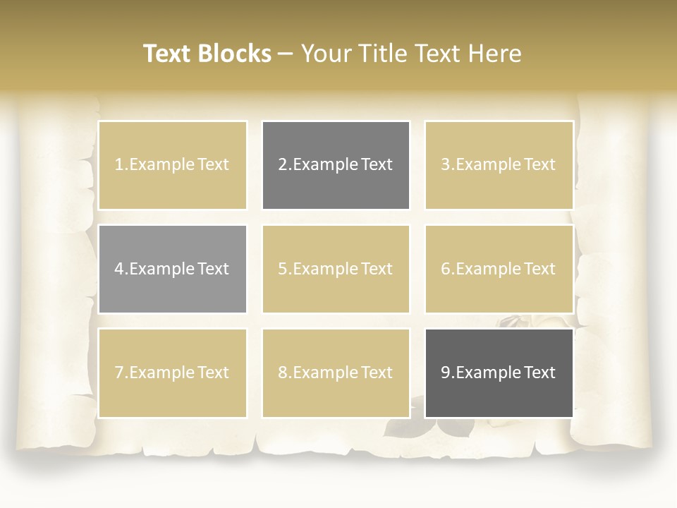 Antik Werbung Malen PowerPoint Template