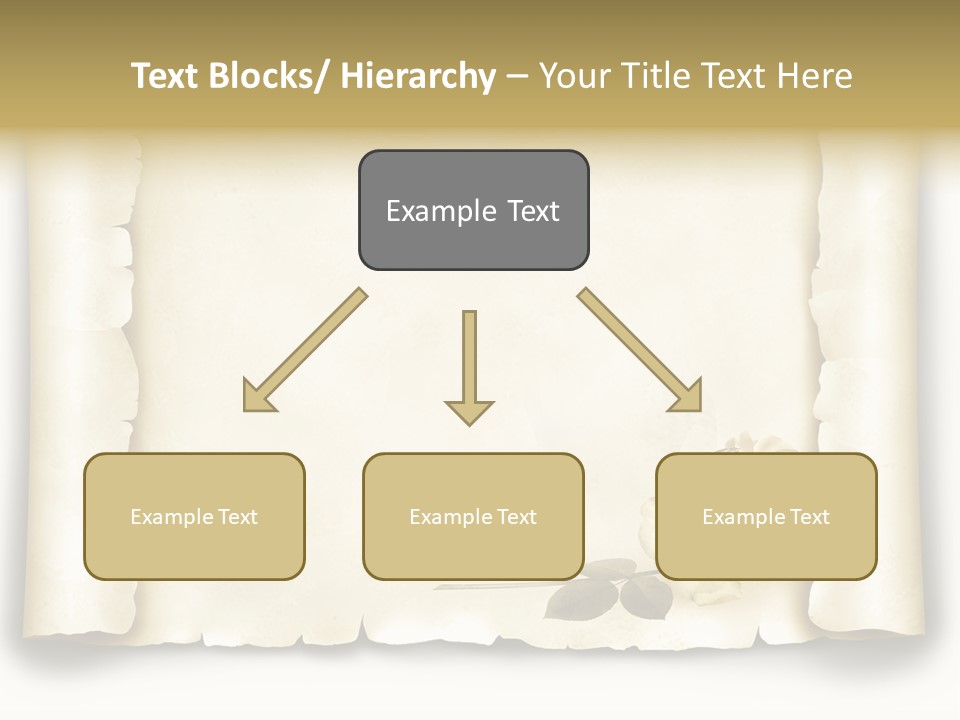 Antik Werbung Malen PowerPoint Template