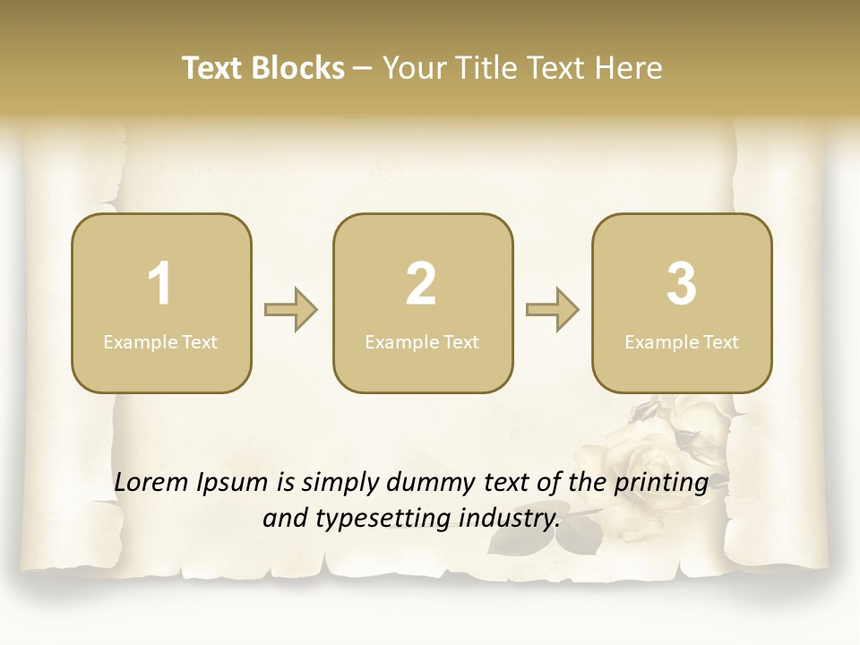 Antik Werbung Malen PowerPoint Template