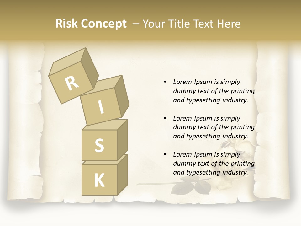 Antik Werbung Malen PowerPoint Template