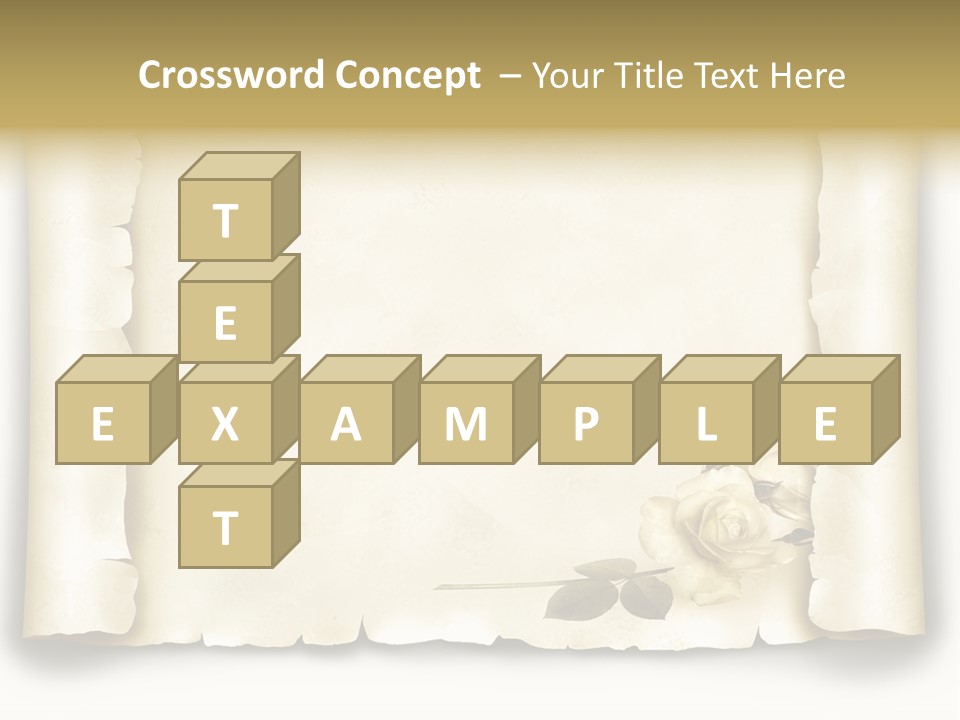 Antik Werbung Malen PowerPoint Template