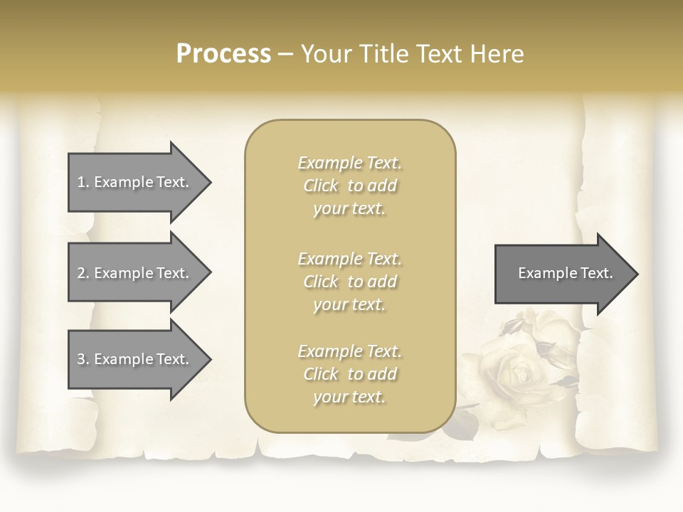 Antik Werbung Malen PowerPoint Template