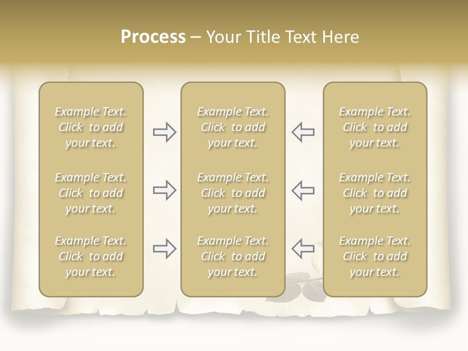 Antik Werbung Malen PowerPoint Template