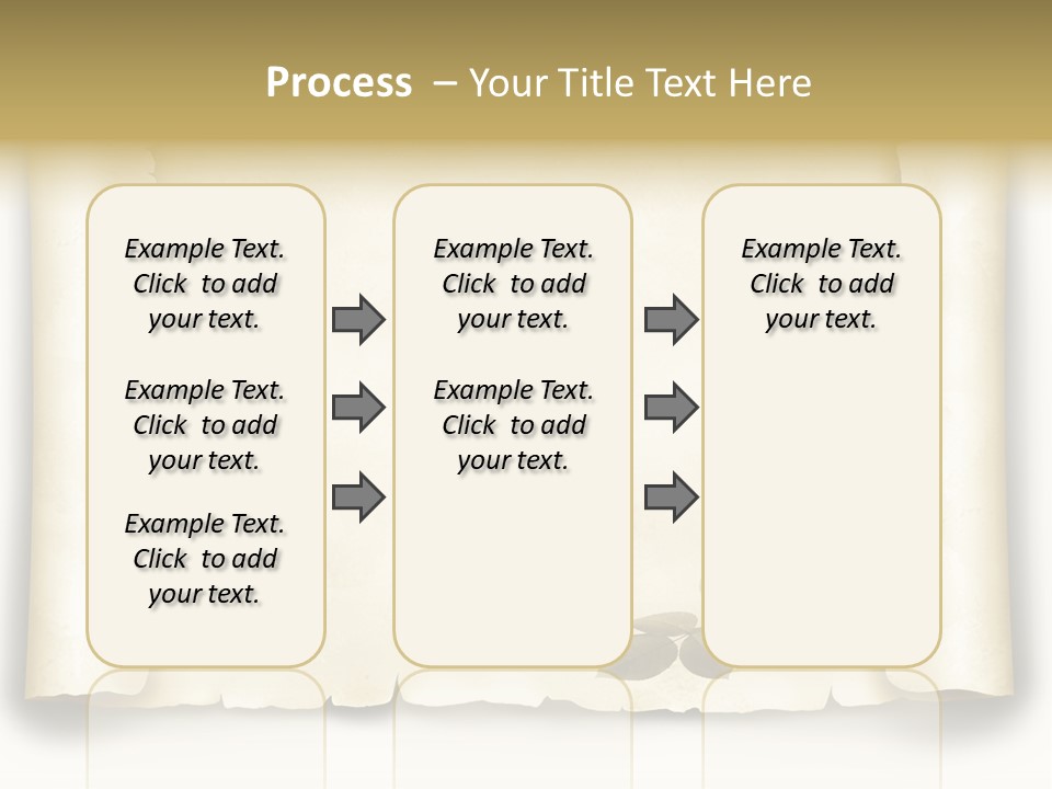 Antik Werbung Malen PowerPoint Template