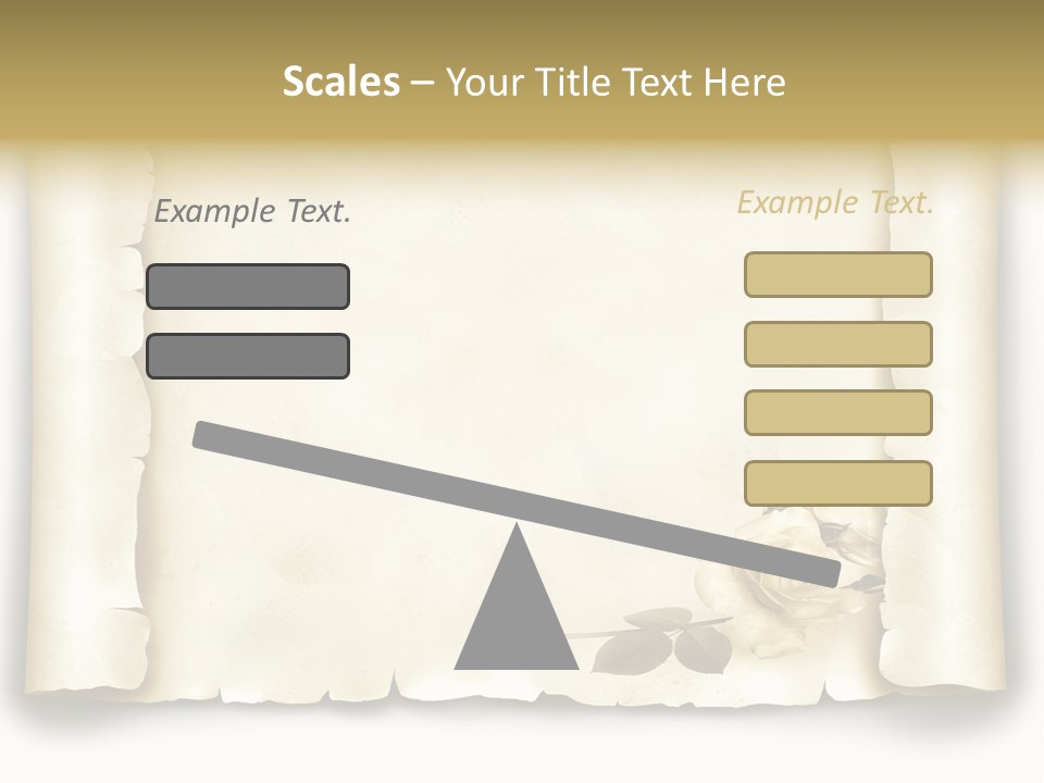 Antik Werbung Malen PowerPoint Template