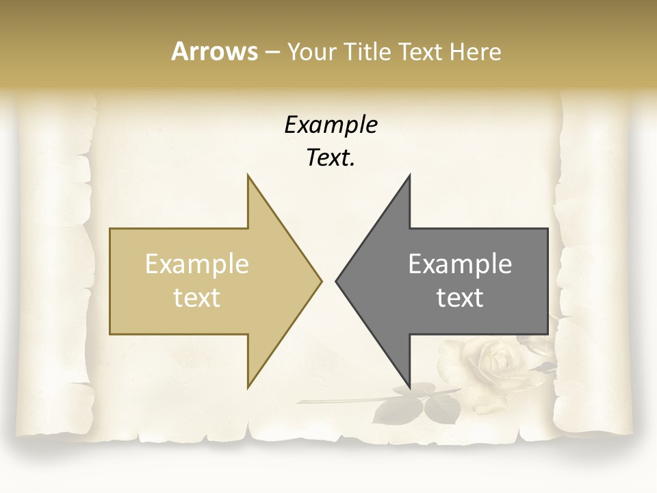 Antik Werbung Malen PowerPoint Template