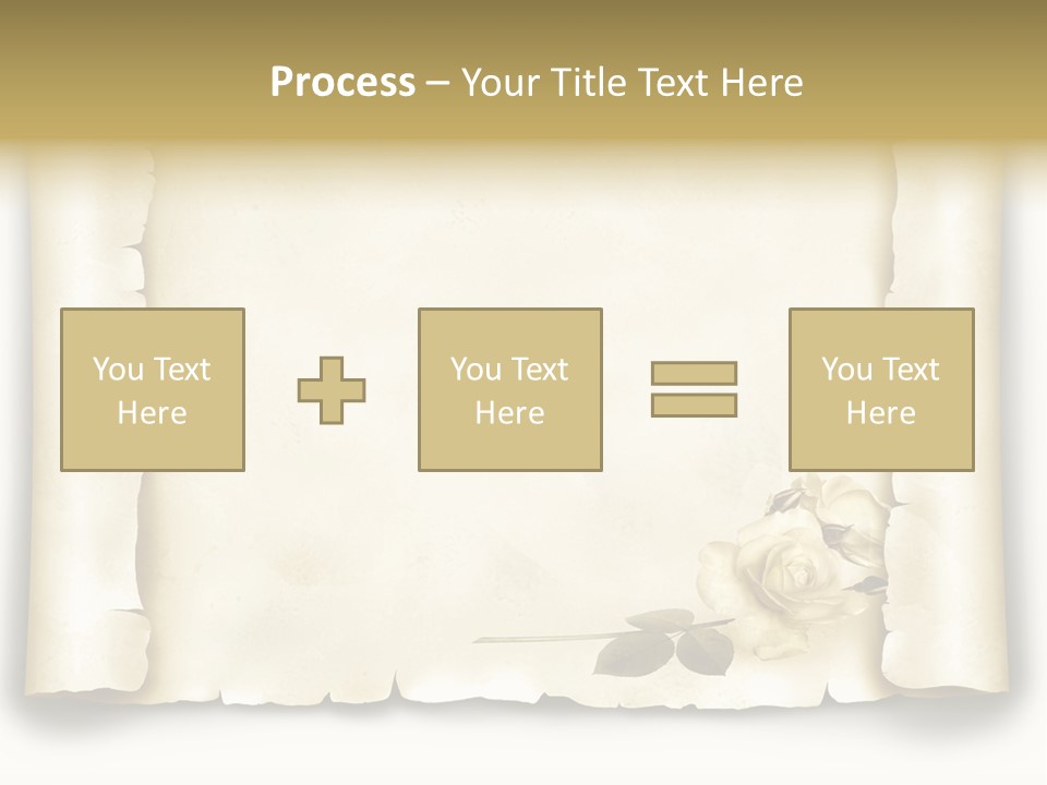 Antik Werbung Malen PowerPoint Template