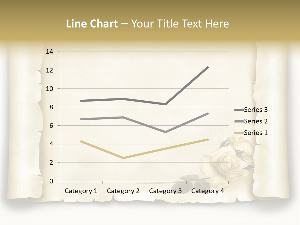 Antik Werbung Malen PowerPoint Template