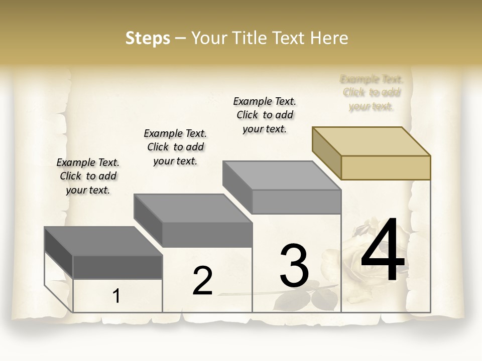 Antik Werbung Malen PowerPoint Template