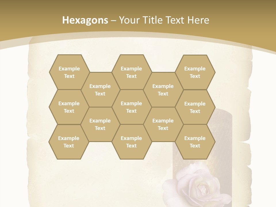 Brief Rose Trauer PowerPoint Template