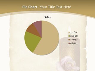 Brief Rose Trauer PowerPoint Template