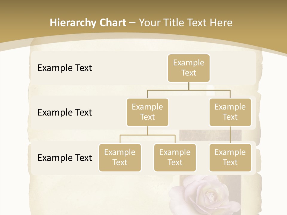 Brief Rose Trauer PowerPoint Template