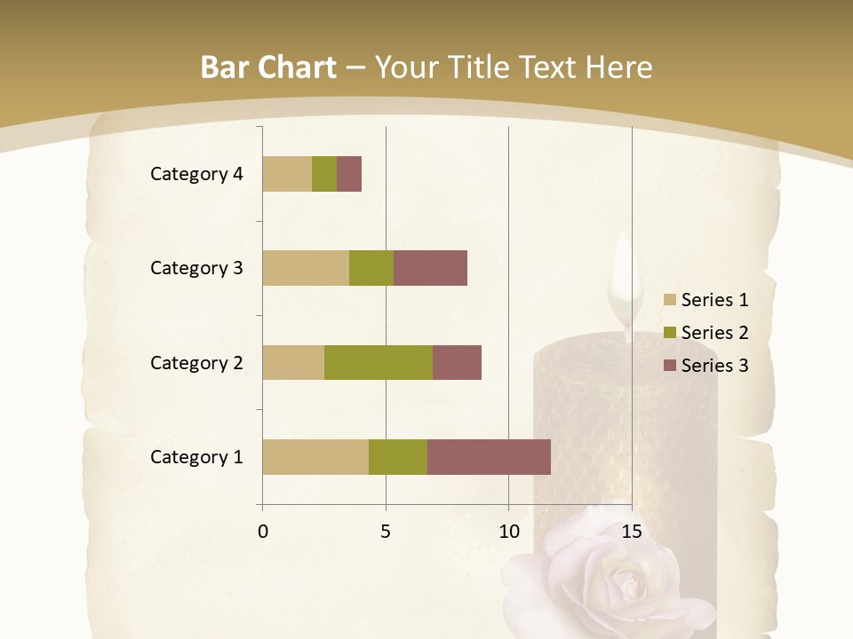 Brief Rose Trauer PowerPoint Template