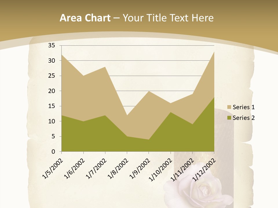 Brief Rose Trauer PowerPoint Template