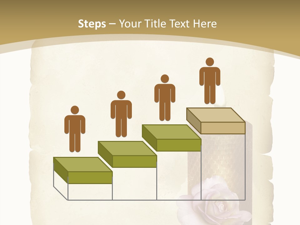 Brief Rose Trauer PowerPoint Template