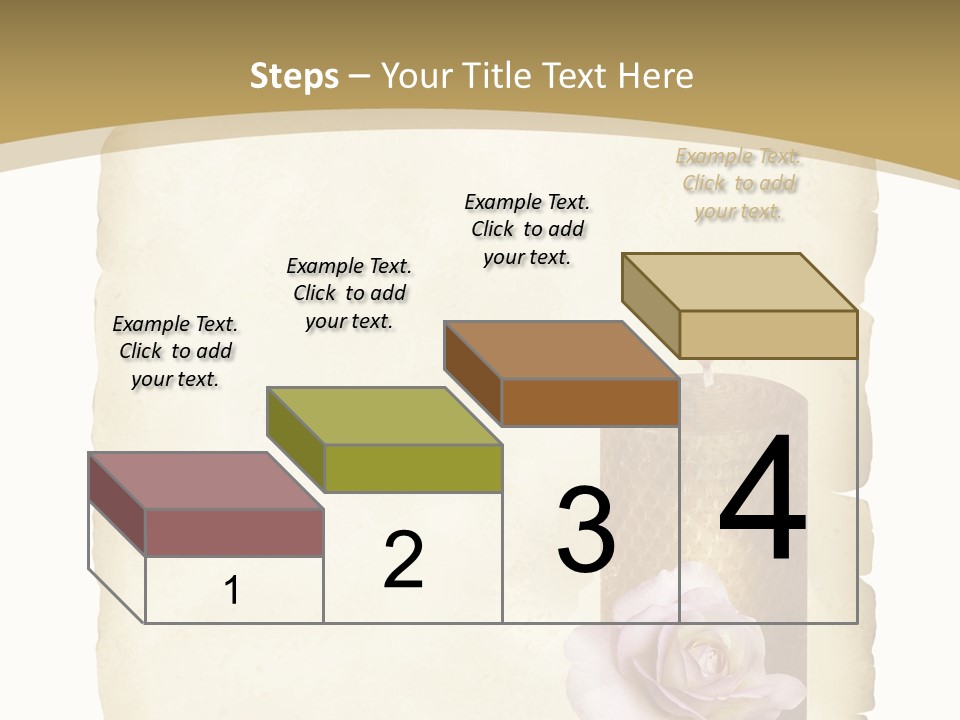 Brief Rose Trauer PowerPoint Template