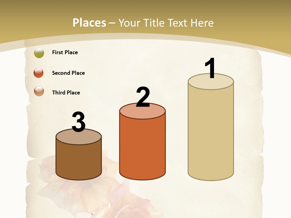 Werbung Brief Zertifikat PowerPoint Template