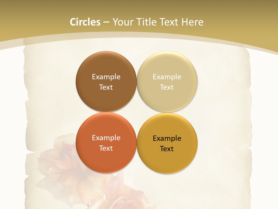 Werbung Brief Zertifikat PowerPoint Template