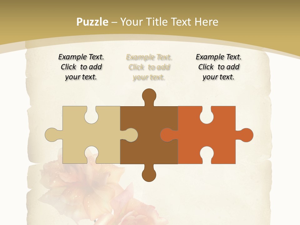 Werbung Brief Zertifikat PowerPoint Template