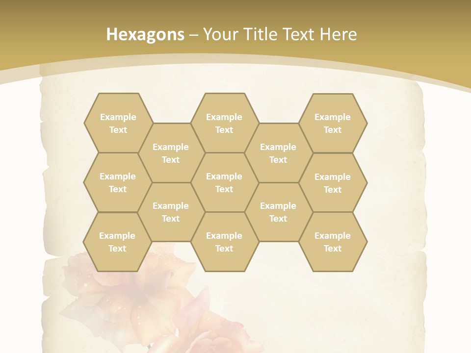 Werbung Brief Zertifikat PowerPoint Template