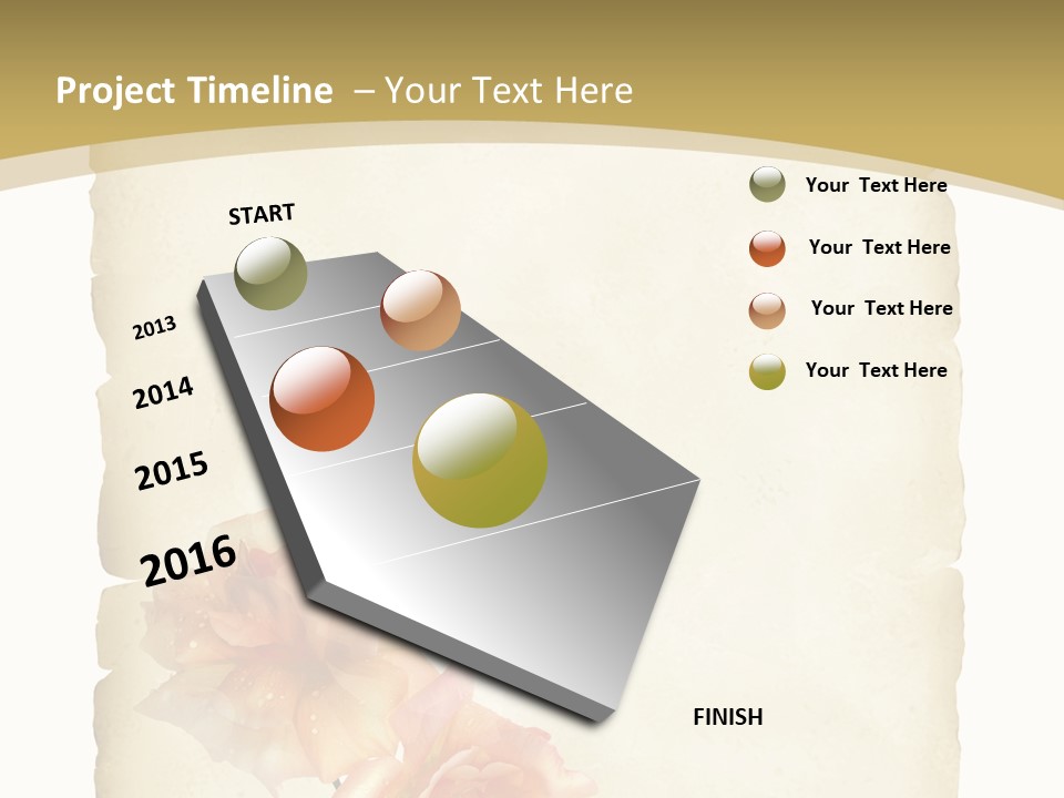 Werbung Brief Zertifikat PowerPoint Template