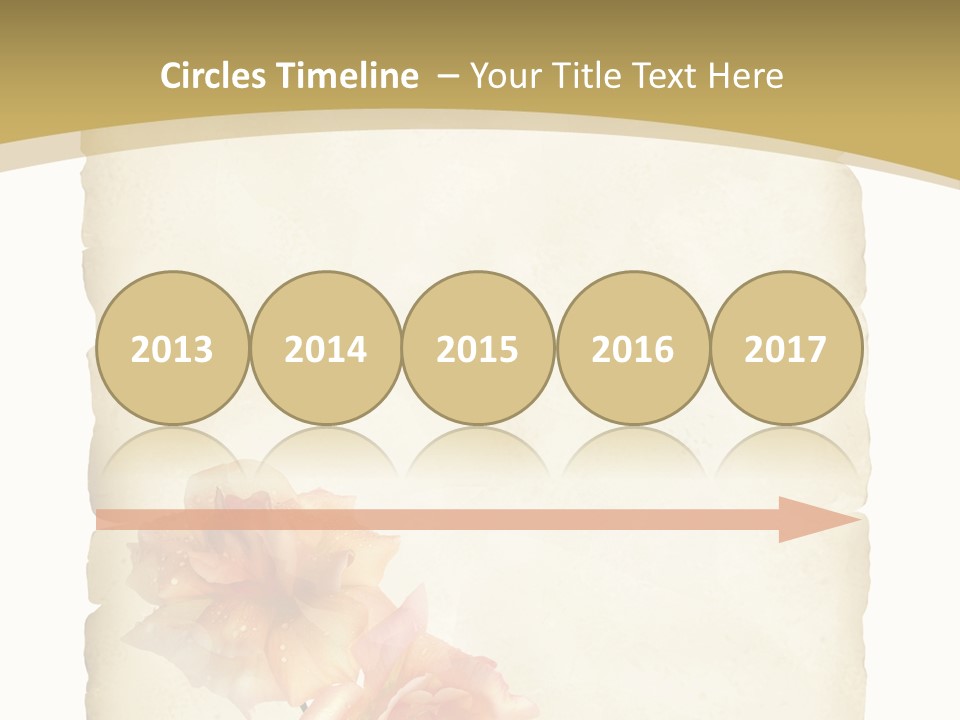 Werbung Brief Zertifikat PowerPoint Template