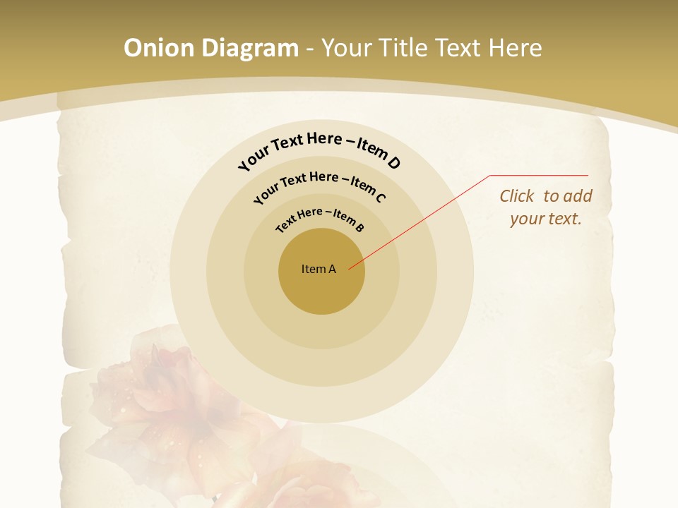 Werbung Brief Zertifikat PowerPoint Template