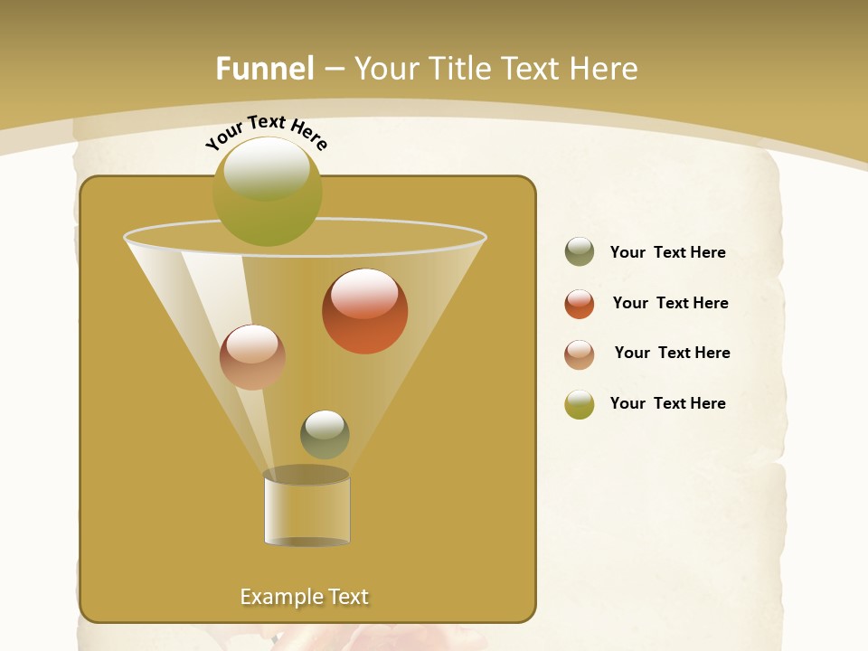 Werbung Brief Zertifikat PowerPoint Template