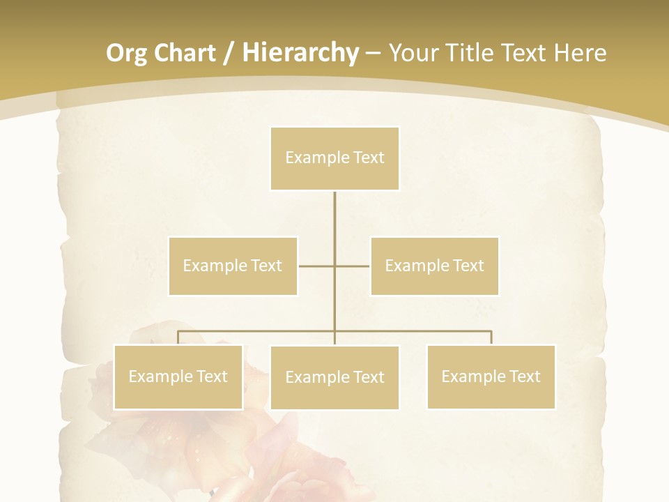 Werbung Brief Zertifikat PowerPoint Template