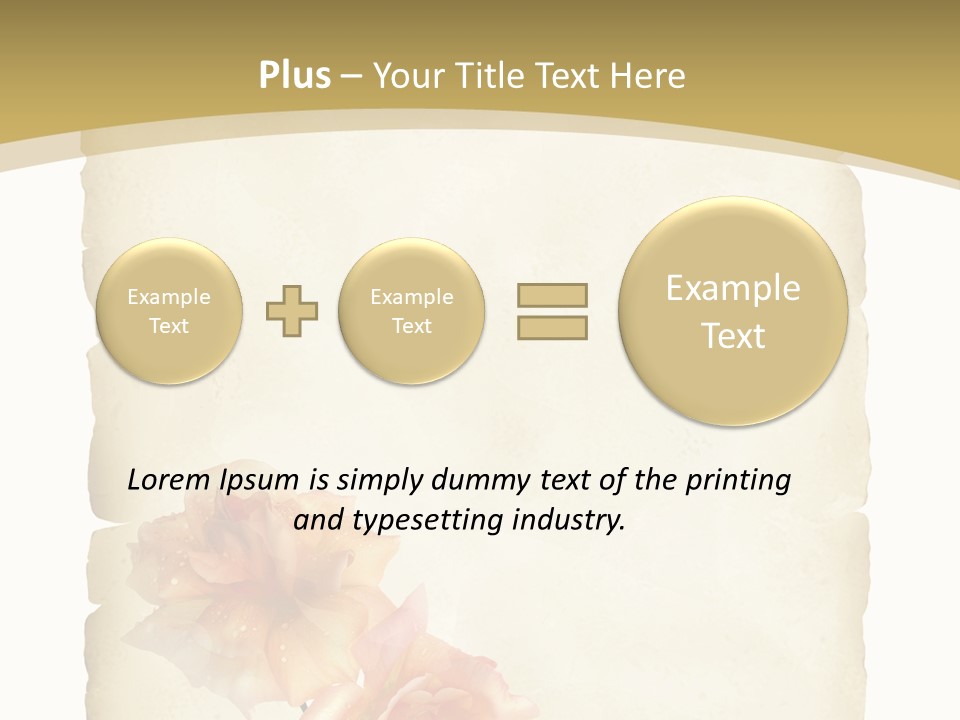 Werbung Brief Zertifikat PowerPoint Template