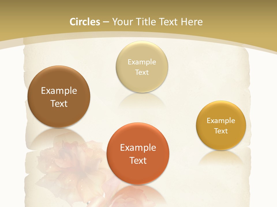 Werbung Brief Zertifikat PowerPoint Template