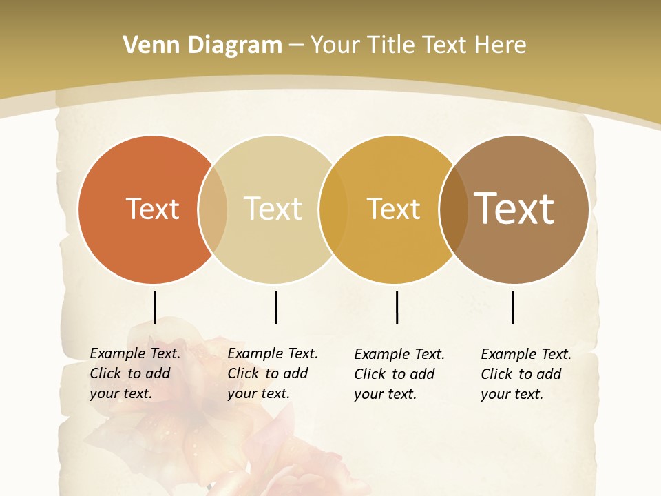 Werbung Brief Zertifikat PowerPoint Template