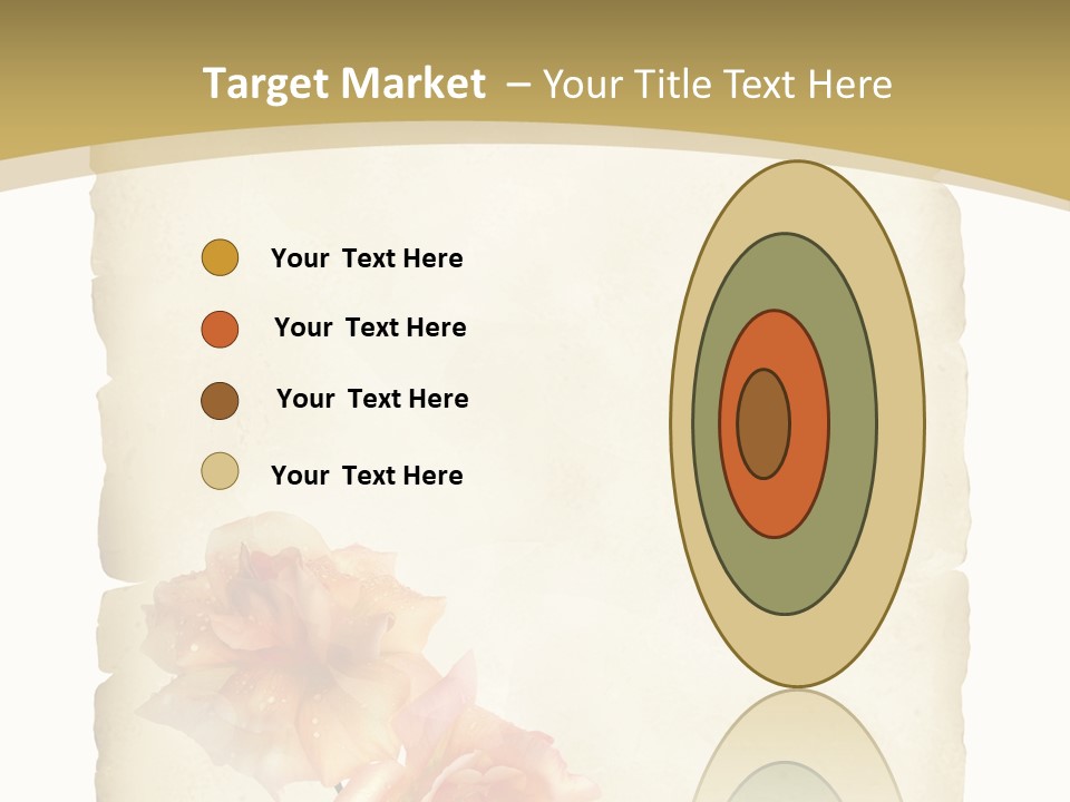 Werbung Brief Zertifikat PowerPoint Template