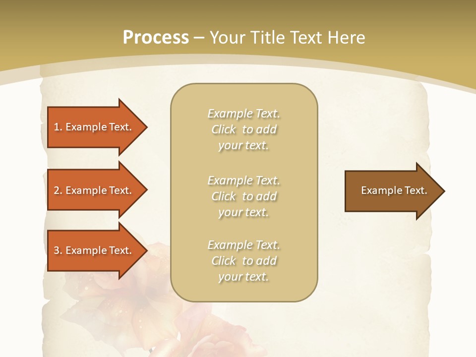 Werbung Brief Zertifikat PowerPoint Template