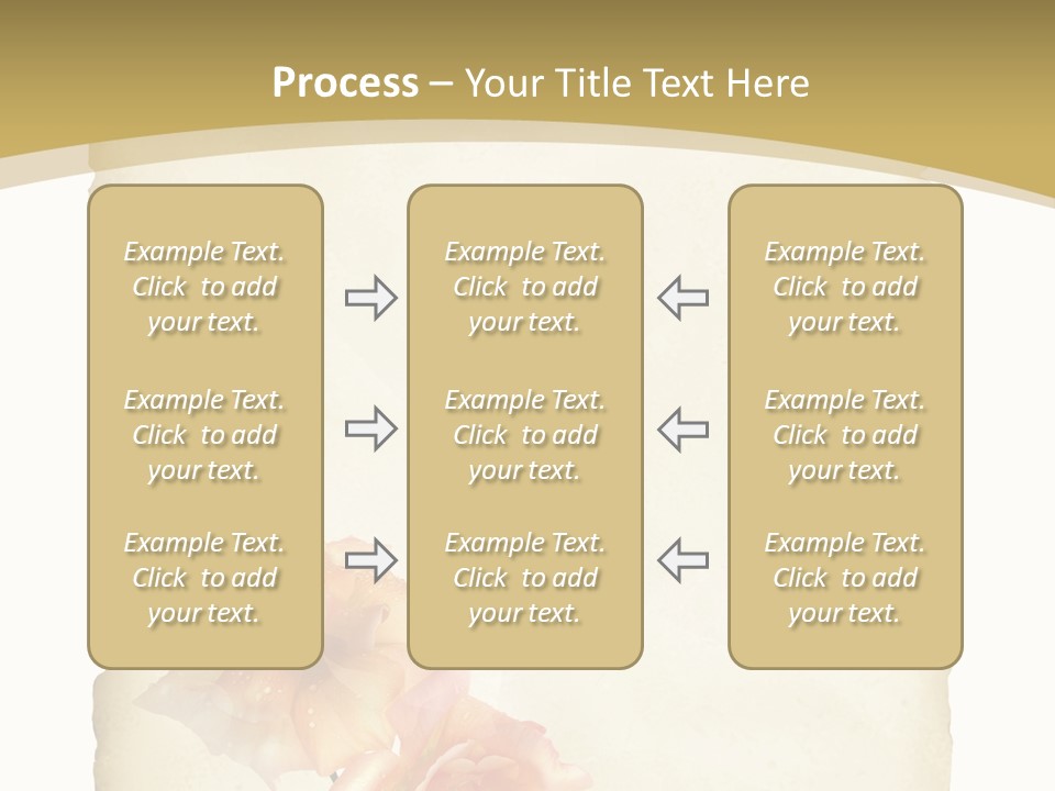 Werbung Brief Zertifikat PowerPoint Template