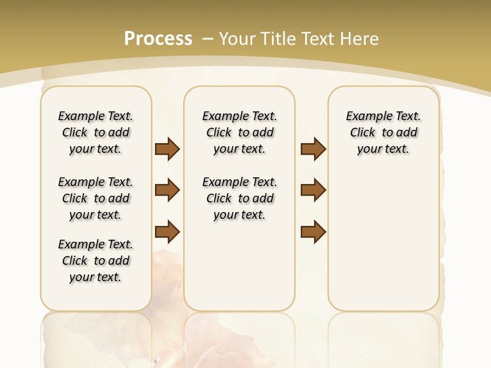 Werbung Brief Zertifikat PowerPoint Template