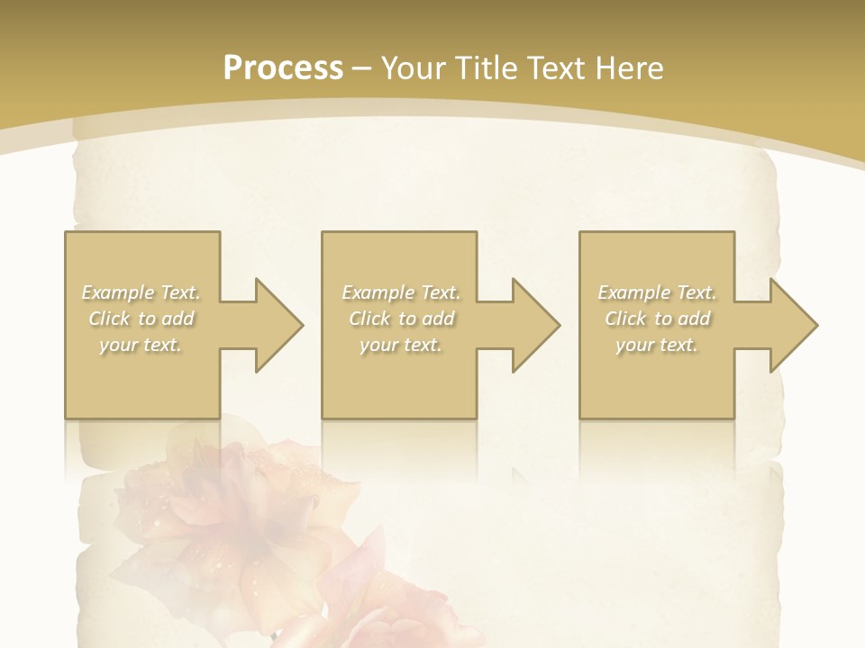 Werbung Brief Zertifikat PowerPoint Template