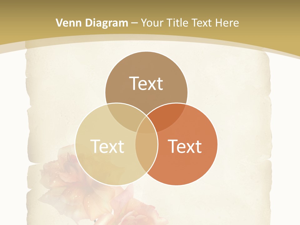 Werbung Brief Zertifikat PowerPoint Template