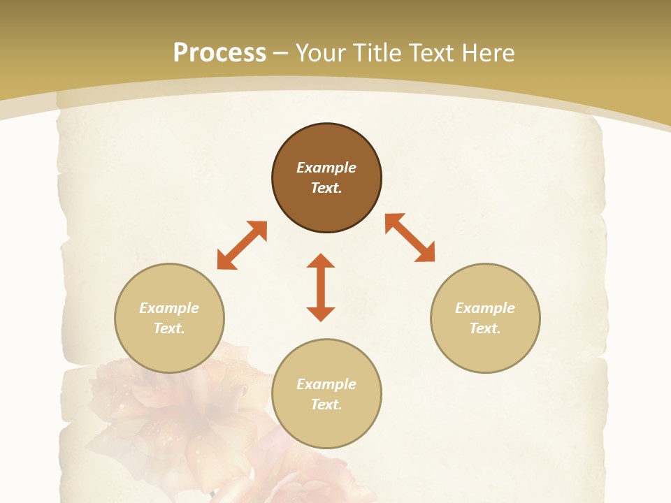 Werbung Brief Zertifikat PowerPoint Template