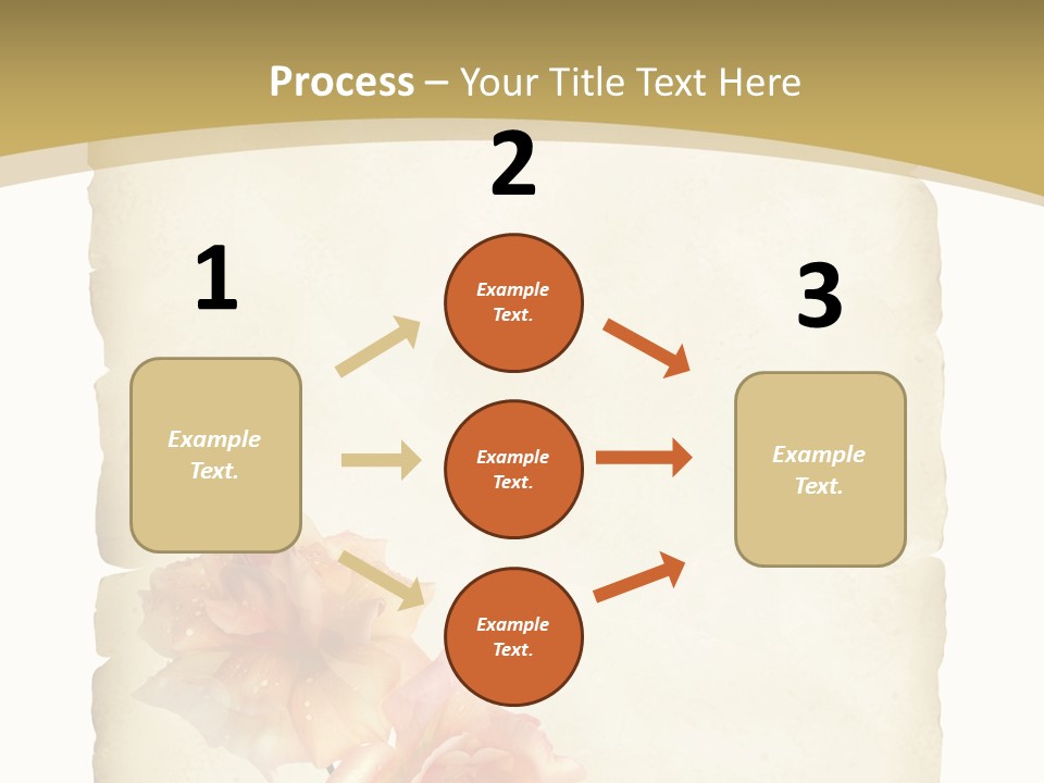 Werbung Brief Zertifikat PowerPoint Template