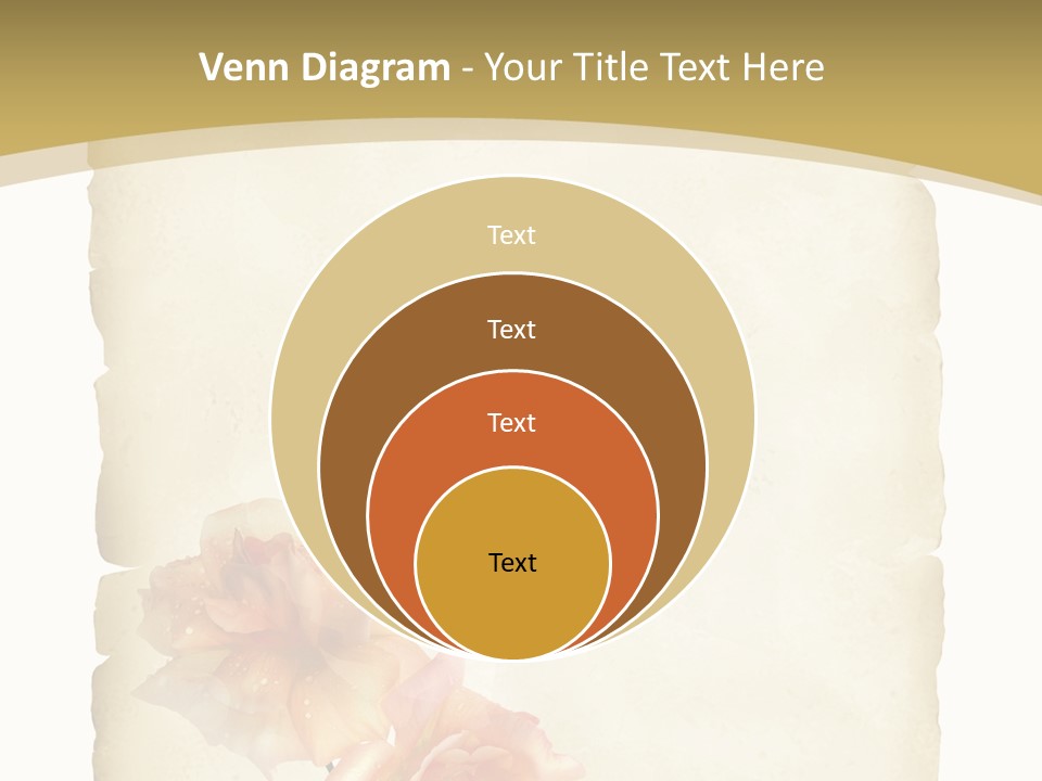 Werbung Brief Zertifikat PowerPoint Template