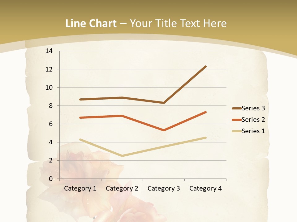 Werbung Brief Zertifikat PowerPoint Template