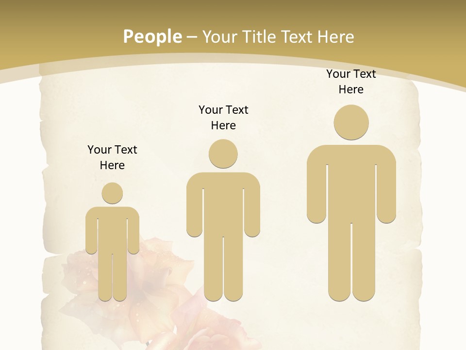 Werbung Brief Zertifikat PowerPoint Template