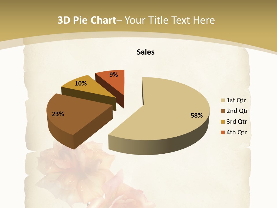 Werbung Brief Zertifikat PowerPoint Template